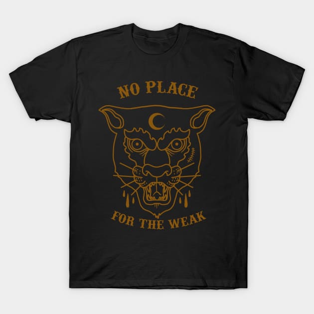 no place for the weak T-Shirt by donipacoceng